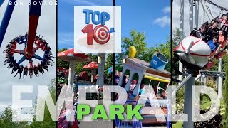 Ultimate Adventure Top 10 Rides at Emerald Park  Thrills Await [upl. by Ardnasella]