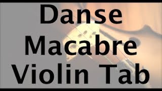 Learn Danse Macabre  Kuroshitsuji Violon on Violin  How to Play Tutorial [upl. by Wilkison]