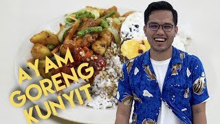 Ayam Goreng Kunyit  Khairulaming [upl. by Amiarom]