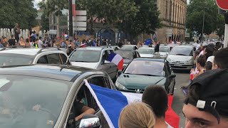 CORTèGE POUR LA COUPE DU MONDE 2018 FRANCE FINAL [upl. by Turley]