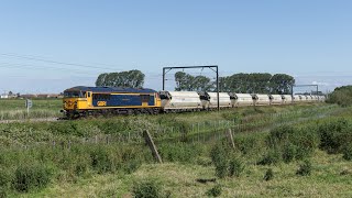 Class 69s Working In amp Out Of Middleton Towers  1706 amp 01072024 [upl. by Haskins]