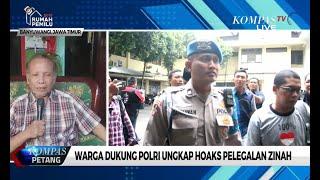 Warga Dukung Polri Ungkap Hoaks Pelegalan Zina [upl. by Ientirb]