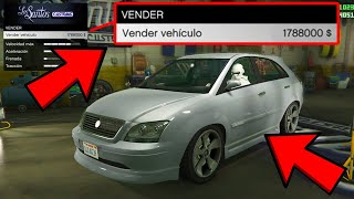 Como VENDER COCHES de la CALLE por MILLONES Truco Dinero GTA 5 Online Dinero Infinito GTA 5 Online [upl. by Pippo]