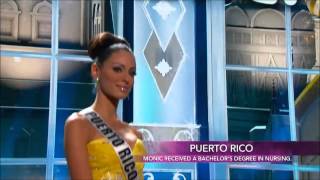 Miss Universe Puerto Rico 2013  Monic Perez Preliminary Competition [upl. by Kellina]