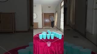 Chipping practice trickshoot pingpong golf [upl. by Nivak107]