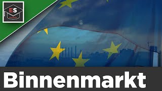 Binnenmarkt  Die vier Freiheiten der EU  Freiheiten im europäischen Binnenmarkt  einfach erklärt [upl. by Lichtenfeld]