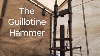 The Guillotine Hammer Treadle Hammer  Indepth Walk Around [upl. by Nairbo211]