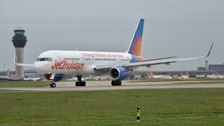 Manchester Airport Up Close Spool Up amp Departures Rwy 23L Summer Planespotting in 4K [upl. by Ernesta]