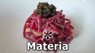 A pranzo al ristorante MATERIA una stella Michelin ⭐ [upl. by Wilkie]