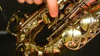 Repairmans Overview Buffet S1 Alto Saxophone [upl. by Llednahc]