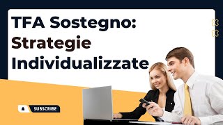 TFA Sostegno Strategie Individualizzate [upl. by Aubine261]