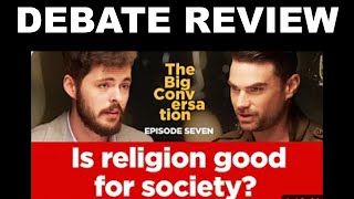 Is Religion Good or Bad for Society Ben Shapiro vs Alex OConnor [upl. by Nilyam]