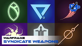 Syndicate weapons review  Warframe [upl. by Poyssick30]