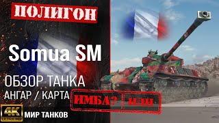 Обзор Somua SM гайд тяжелый танк Франции  перки Сомуа СМ  оборудование somua sm бронирование [upl. by Arreit24]