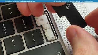 How to replace the enter key on a MacBook Pro A2141 A2251 A2289 and A2338 Intel amp M1 2019  2021 [upl. by Sanford]