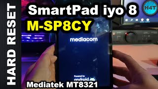 HARD RESET Mediacom SmartPad iyo 8 MSP8CY processore mediatek MT8321 No allwinner a133 [upl. by Lyrradal]