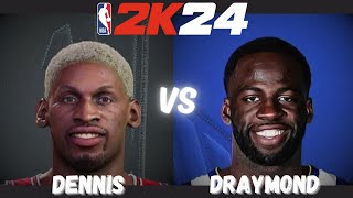 The Controversial Match Dennis Rodman vs Draymond Green [upl. by Ecam]