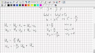 Partielle Differentialgleichung 1 Ordnung [upl. by Rosenfeld]