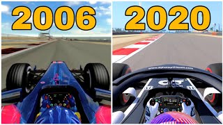 Evolution of Toro Rosso  Alpha Tauri in F1 Games 20062020 [upl. by Ahsinyar972]