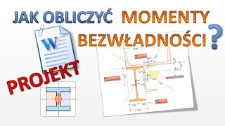 Jak obliczyć projekt  momenty bezwładności [upl. by Aronson52]