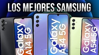 TOP 7 Mejores Celulares Samsung RECOMENDADOS ¿Que Galaxy comprar [upl. by Aehcsrop]