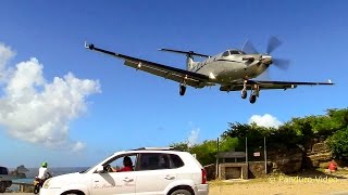 Stunning Video From Both The Cockpit amp The airfield St Barth [upl. by Doykos]