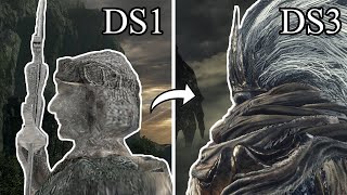 Nameless King Comparison DS1 vs DS3 [upl. by Yrehc266]