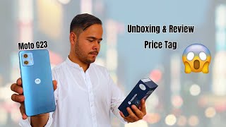 Moto G23 Box Content and Clear Review  Price tag in Pakistan 🤯 [upl. by Fahy179]