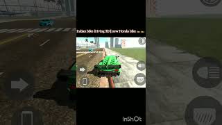 Indian bike driving 3D  new Honda bike 🏍️🏍️ cheat code shorts [upl. by Neva]