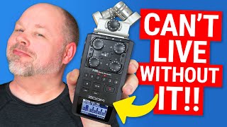 How to Use a Zoom H6 Handy Recorder Five Examples [upl. by Sharman]