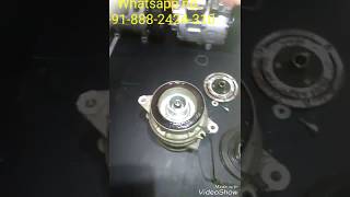 Compressor clutch remove amp check used car ac compressor [upl. by Bensen390]