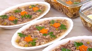 Вкусный домашний холодец без секретов Как правильно сварить прозрачный холодец [upl. by Risteau]