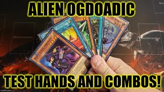 HOW TO PLAY A ALIEN OGDOADIC DECK TEST HANDS AND COMBOS OCTOBER 2021 YUGIOH [upl. by Kind424]