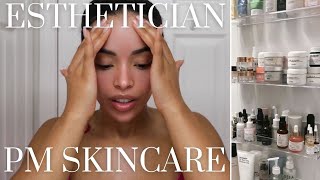 Night time Skincare Routine for Acne Prone Skin [upl. by Ahsiuqel203]