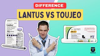 Lantus vs Toujeo What is the difference [upl. by Ahsotan625]