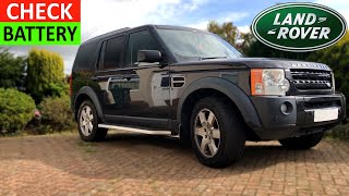 Land Rover Discovery Battery Location and How to check battery on Land Rover Discovery [upl. by Johan]