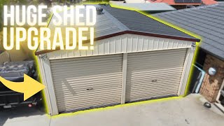 The DREAM Shed  Workshop Build Continues Big Upgrade [upl. by Igic]