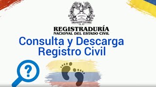 COMO CONSULTAR EN QUE NOTARÍA SE ENCUENTRA NUESTRO REGISTRO CIVIL PARA DESCARGAR ESTE DOCUMENTO ✔️ [upl. by Hermione]