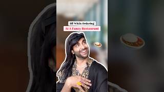 Bff Ne Kiya FANCY Restaurant Ke WAITER Ke Sath FLIRT🫦🧔🏻‍♂️👀😱😂 bff bestie comedy shorts [upl. by Sherye216]