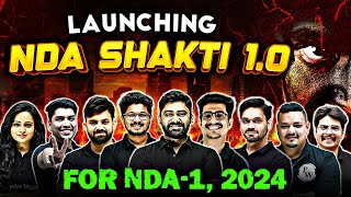 Launching NDA Shakti 10 Batch🤩  Exclusive Batch For NDA1 2024 🔥 [upl. by Norrat230]