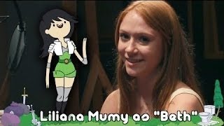 Meet Liliana Mumy as Beth Tezuka from Bravest Warriors [upl. by Linnell]