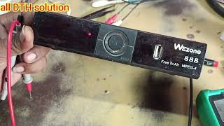 wezone 888 mpg4 set top box red light problem [upl. by Ley]