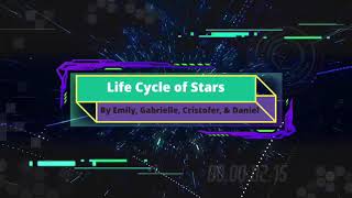 Life Cycle of Stars  Stop Motion [upl. by Ardnued]