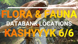 Jedi Fallen Order  Kashyyyk Flora amp Fauna All Databank Locations [upl. by Luise]