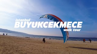 ISTANBUL  Buyukcekmece 4K 60fps Natural Sound and Walking Tour [upl. by Ym59]