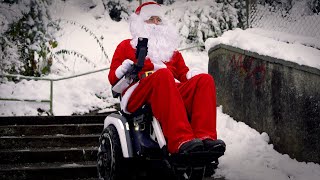 Scewo Christmas  Santa swaps his sleigh for our wheelchair BRO 🎅 [upl. by Kcerb]