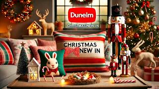 CHRISTMAS HAS ARRIVED AT DUNELM‼️🤩 PLUS AN AUTUMN SALE 🤯 Shop With Me 🥰 NEW IN 2024 😍 [upl. by Aineg]