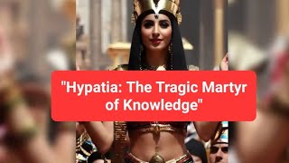 quotThe Horrific Death of Hypatia A Scholars Martyrdom in Ancient Alexandria [upl. by Socher]