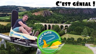 JE TESTE LA LUGE D’ÉTÉ EN SUISSE NORMANDE  Clécy Gliss  LE LUTÉCIEN [upl. by Atenik17]