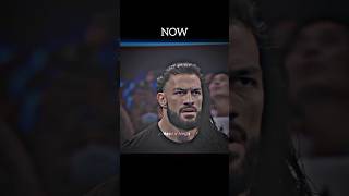 Roman Reigns and Brock Lesnar Now vs Then 😈 shorts viral romanreigns [upl. by Yetnom]